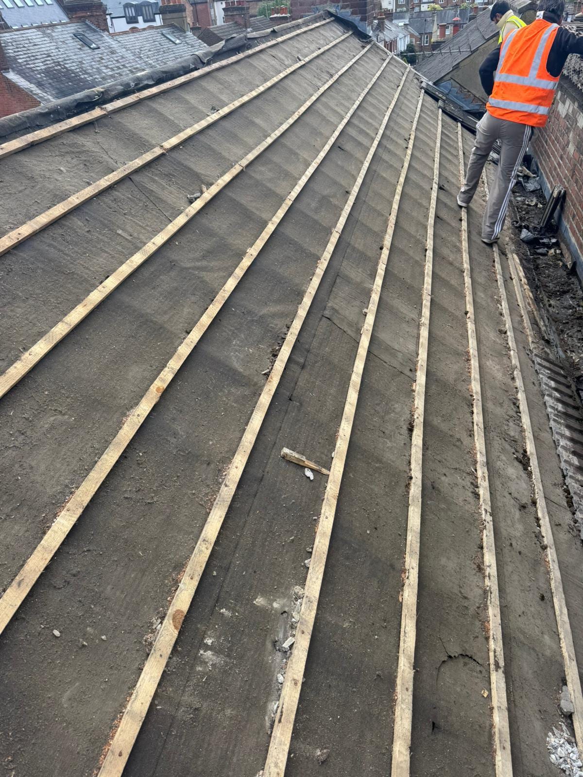 Re-roof and roof repair by Active Roofing in Hertfordshire
