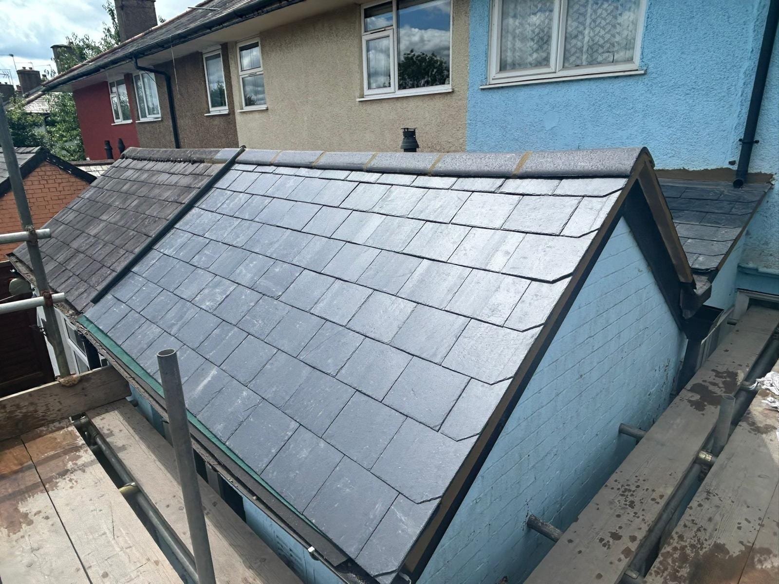 Tiled and slate roofing project by Active Roofing in Hertfordshire