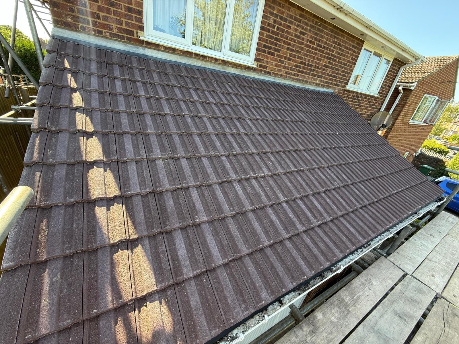 Tiled and slate roofing project by Active Roofing in Hertfordshire