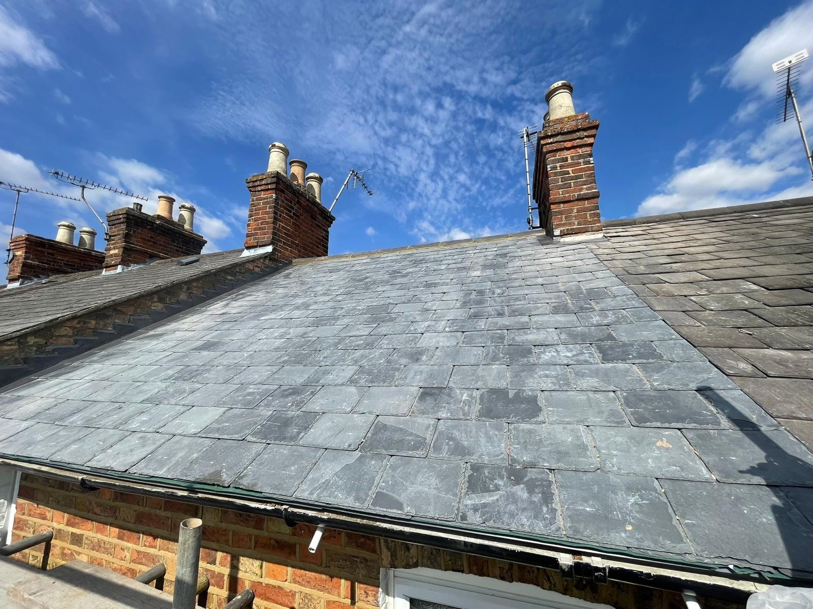 Tiled and slate roofing project by Active Roofing in Hertfordshire